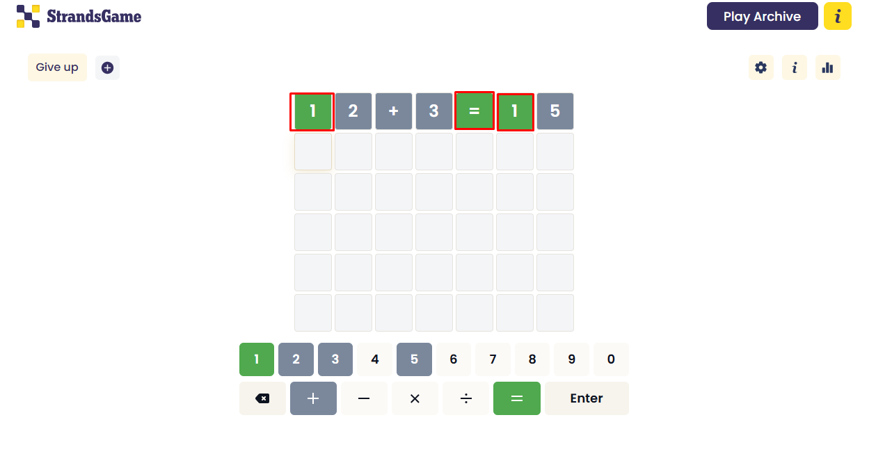 Keep Green Numbers