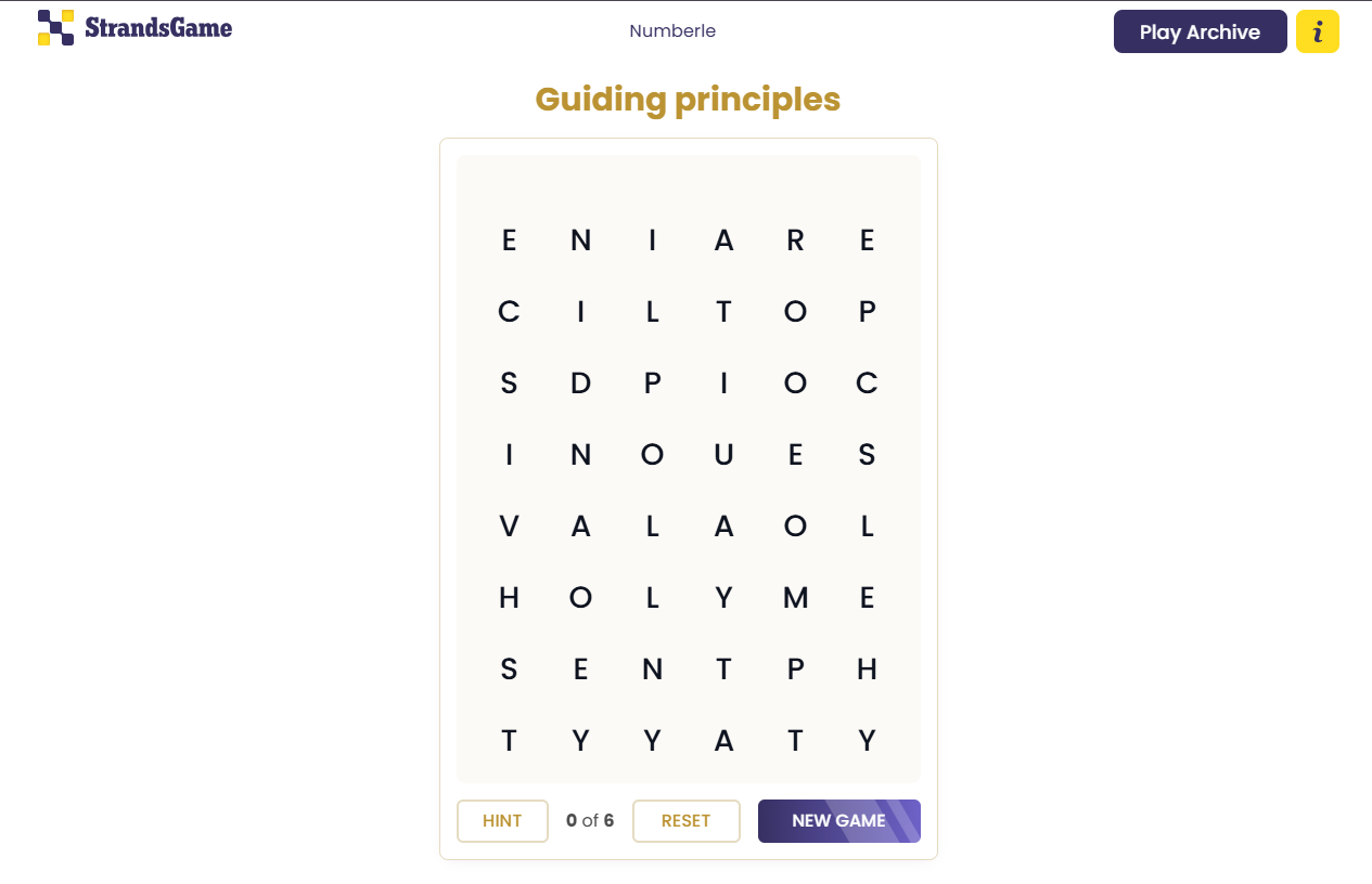Strands Interface