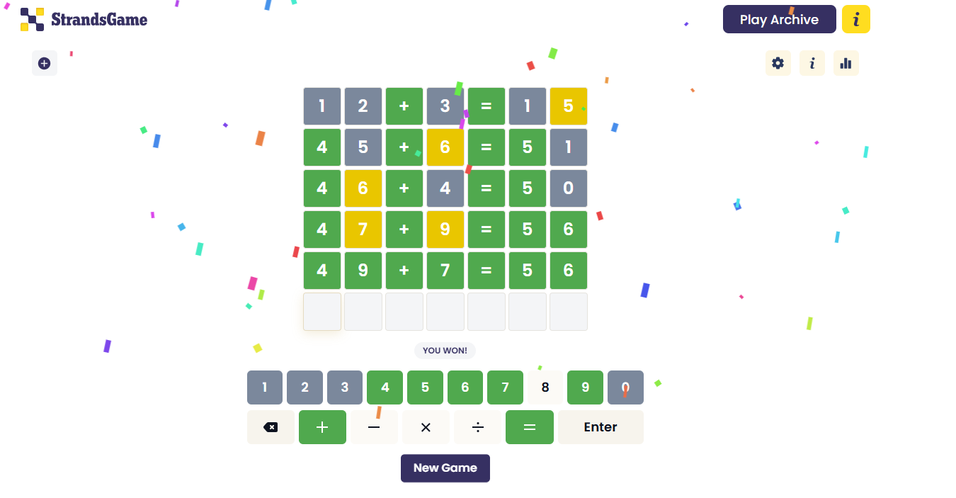 Won Numberle
